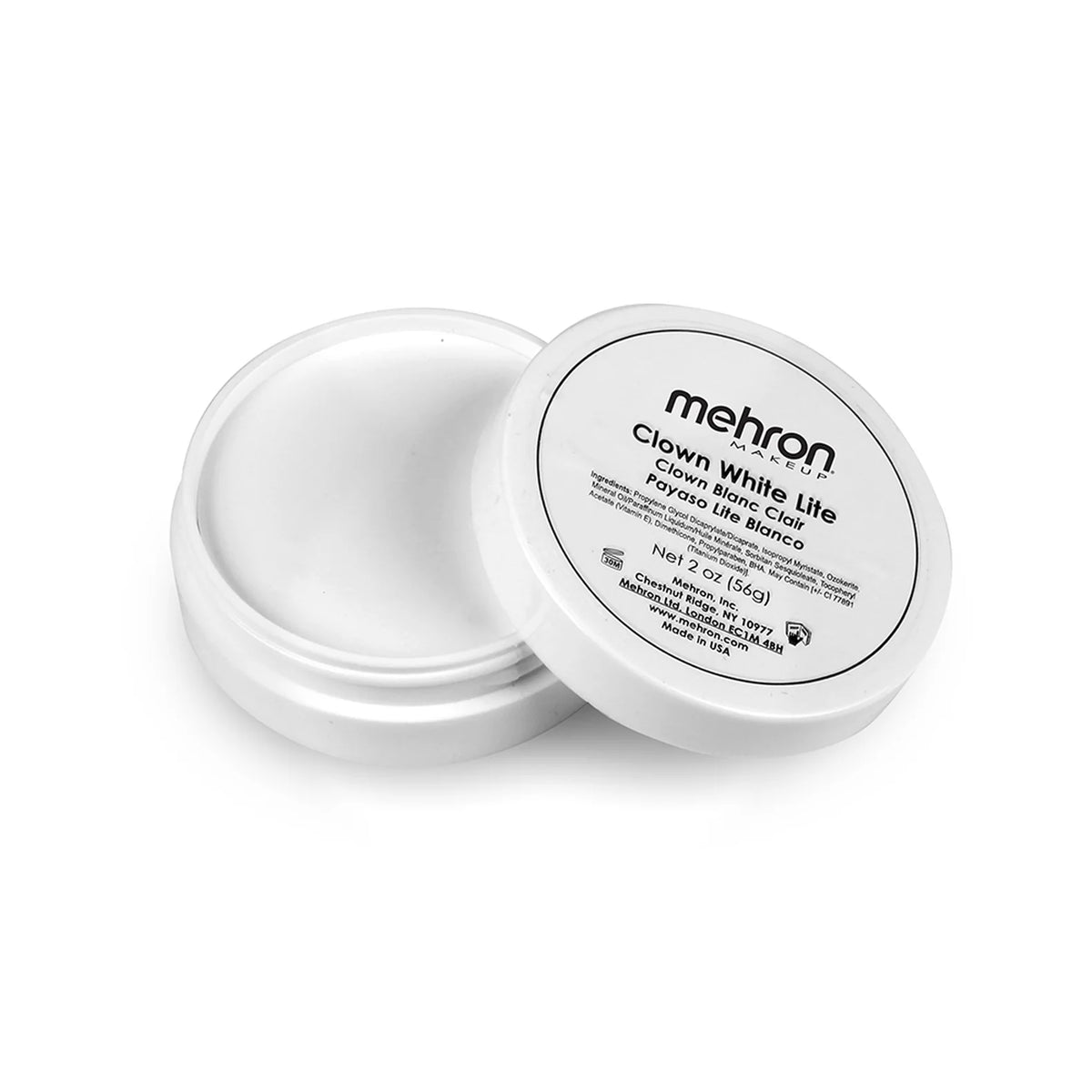 MEHRON CLOWN WHITE 2.25 OZ — Bond's Boutique