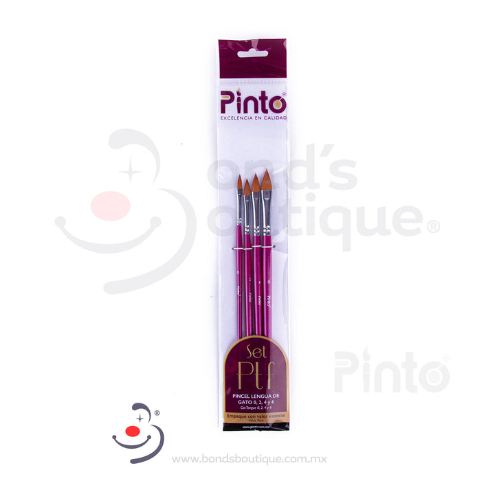 Set de pinceles Floral (4 PZ)